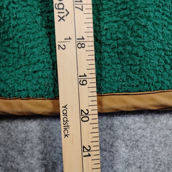 The North Face Cragmont Fleece Snap Neck  Pullover Green Womens Small - Picture 8 of 12
